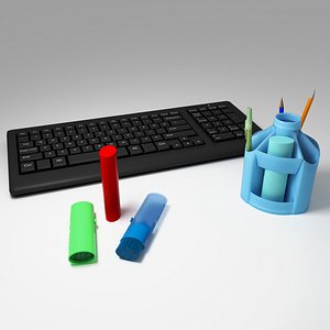 3D model PC Workset 4K