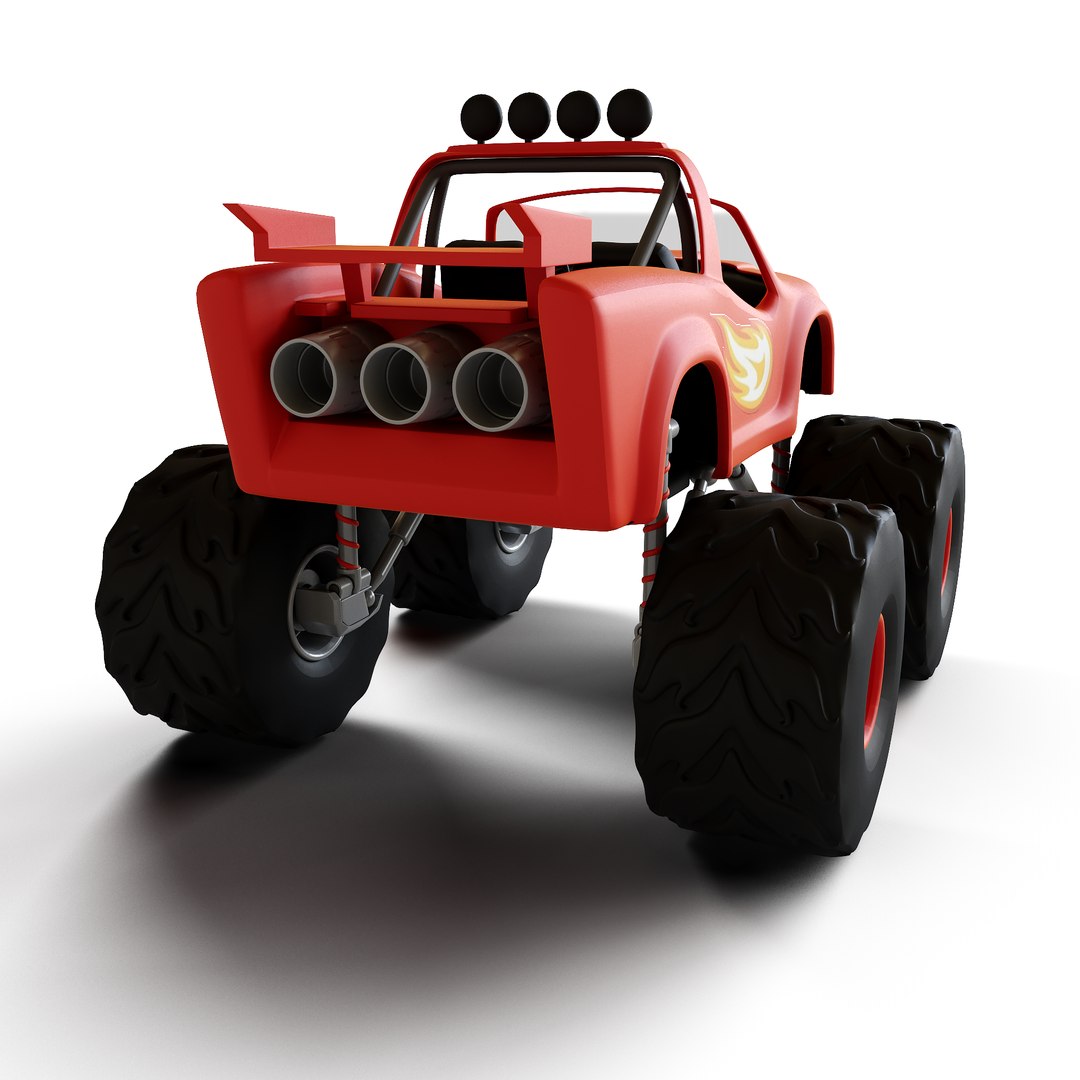 Carro Blaze and the Monster Machines 3D