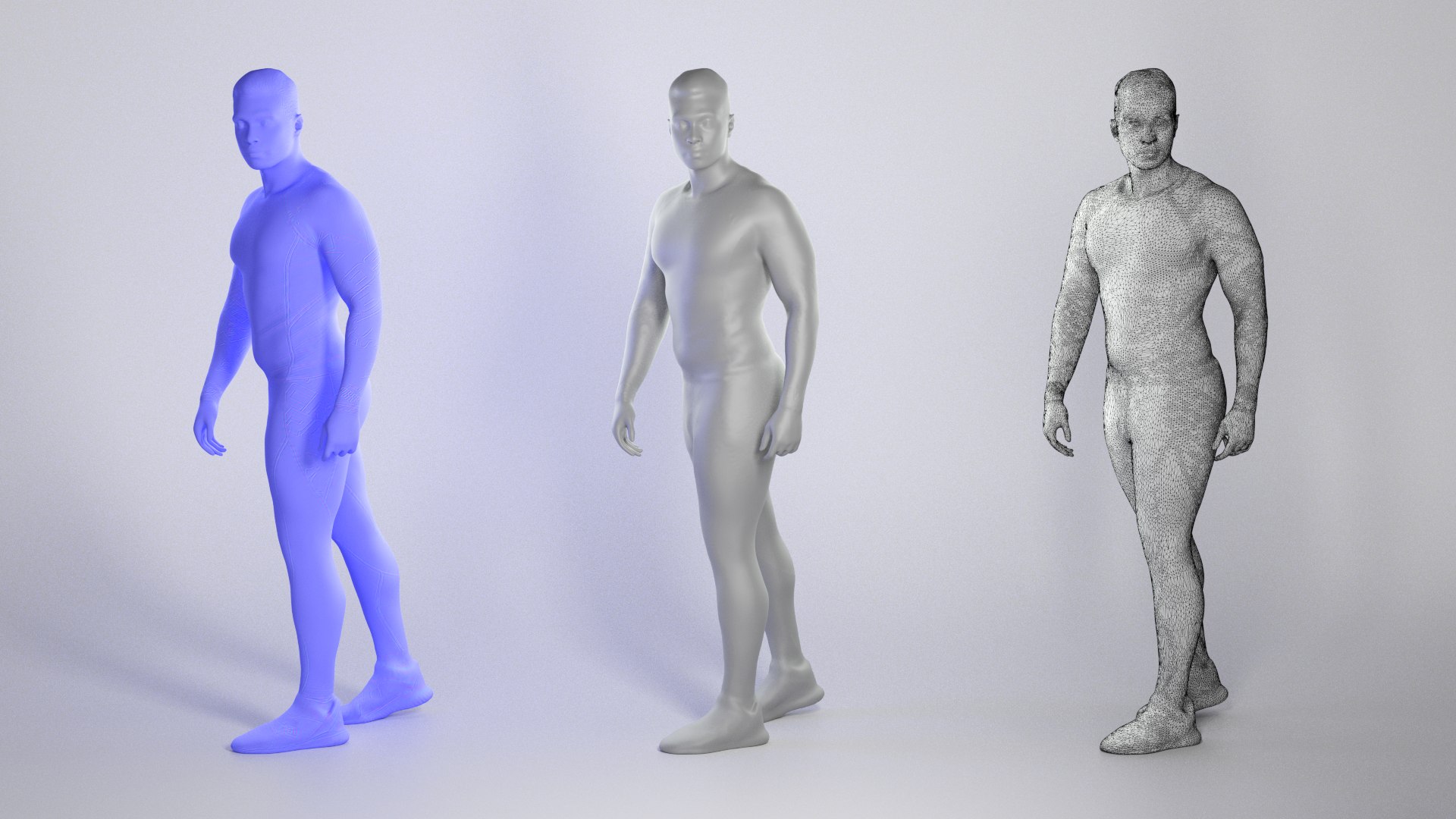 Human Man Character 3D Model - TurboSquid 1604722