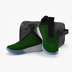 3D model Sport Shoe Bag and Sneakers