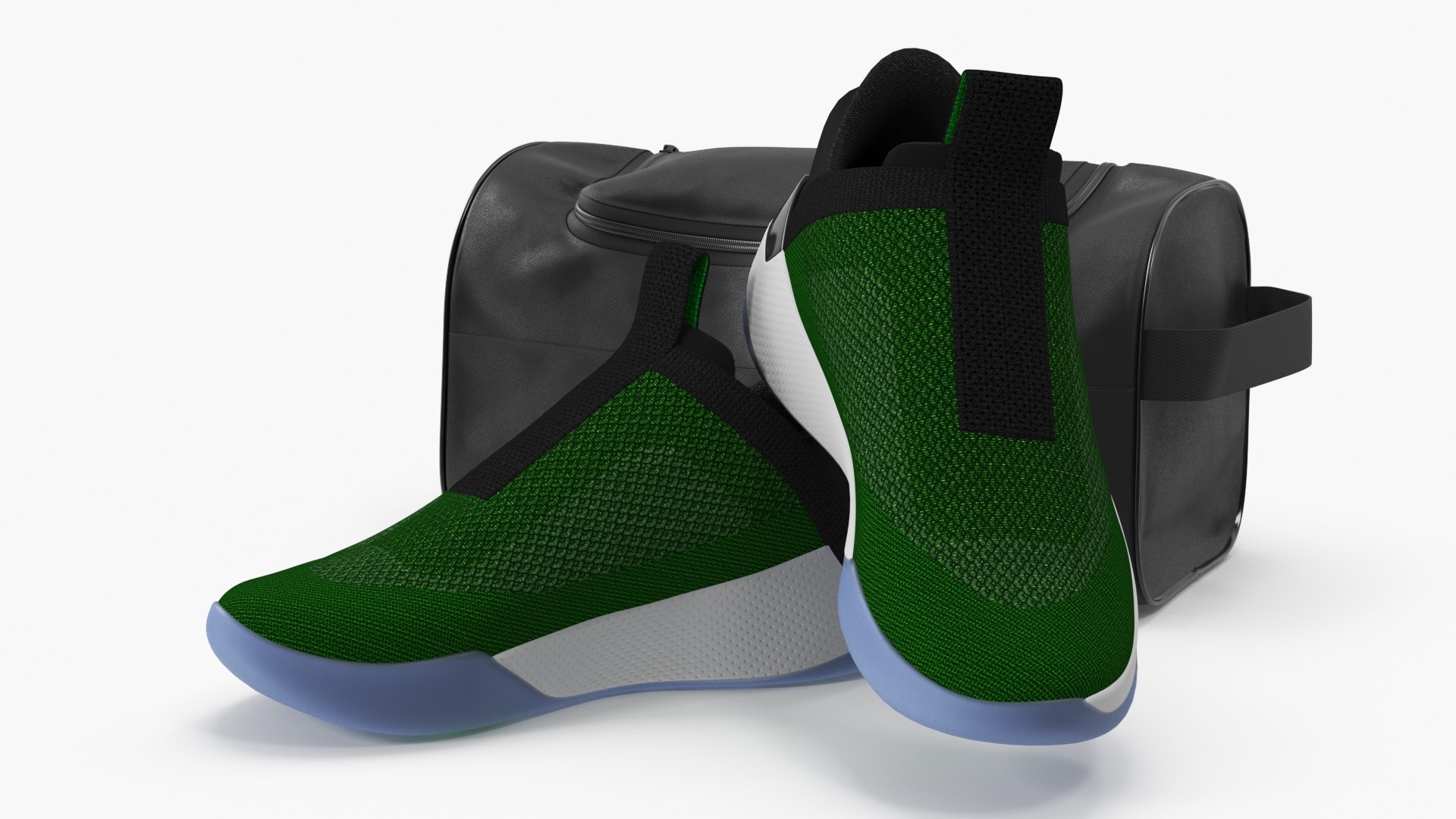 Sport Shoe Bag and Sneakers 3D model preview