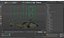 3D Military Transport Helicopter Green Camo with Interior Rigged for Cinema 4D