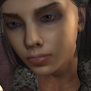 realistic jessica cw 3D