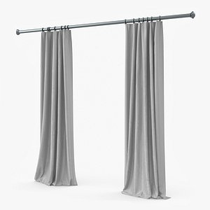 Classic Curtains on Metal Rod