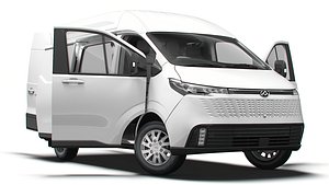 3D Maxus eDeliver 7 L1H2 HQ Interior 2026 model