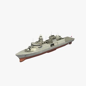 3D model type 31 frigate