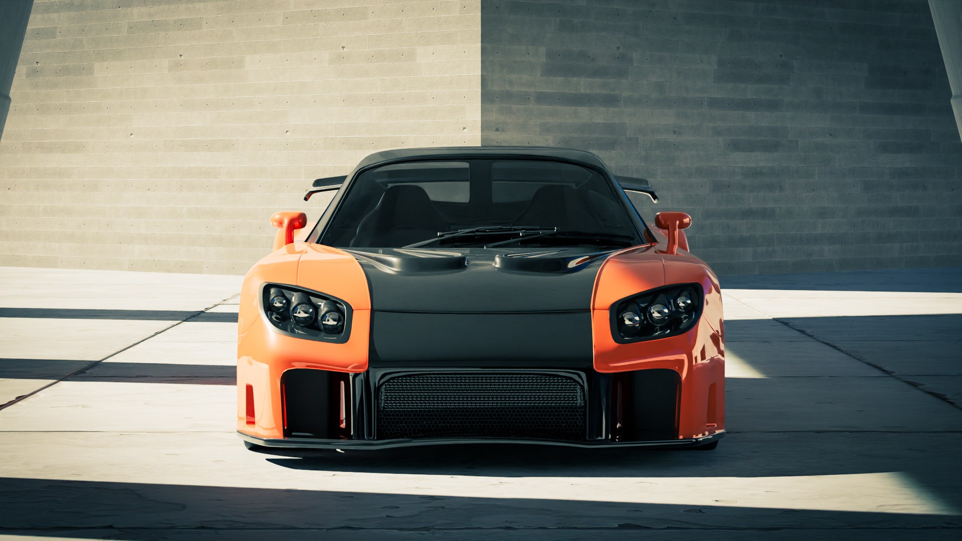 Mazda RX-7 Veilside Fortune Model - TurboSquid 2045170