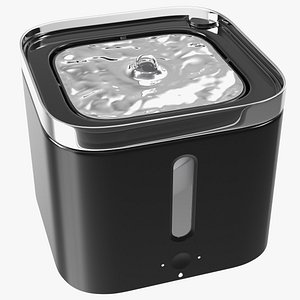 Pet Water Fountain Black