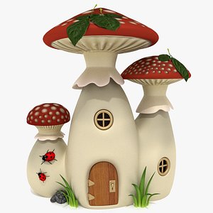 fantasy house 3d model