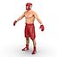 Modelo 3D de Boxer Man