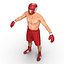 Modelo 3D de Boxer Man