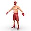 Modelo 3D de Boxer Man