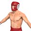 Modelo 3D de Boxer Man