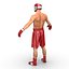 Modelo 3D de Boxer Man