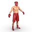 Modelo 3D de Boxer Man