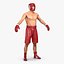 Modelo 3D de Boxer Man