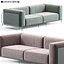 Glas Italia Crystal Lounge Sofa