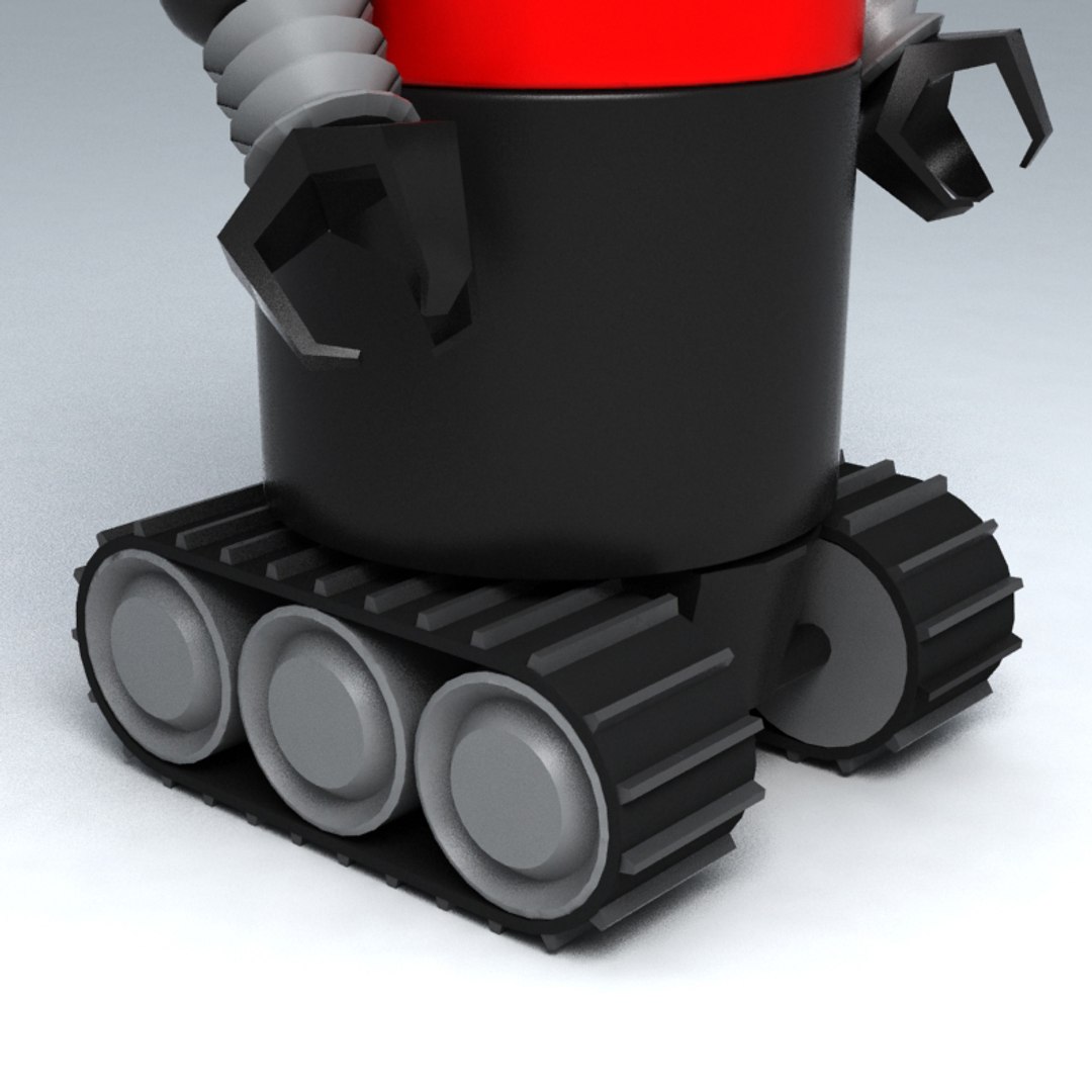 3d model of toy robot