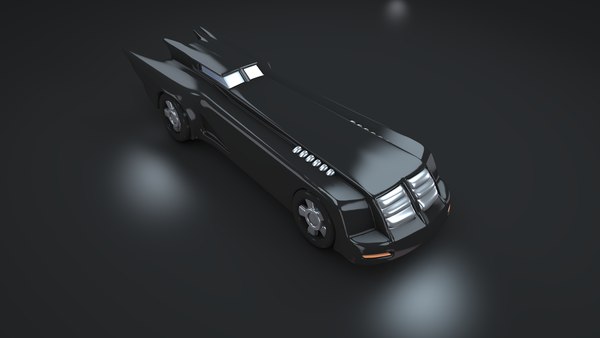 Batmobile - Batman The Animated Series3D模型 - TurboSquid 1959972
