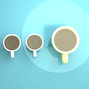 Mini Expresso Coffee 3D model