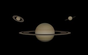 Saturn 3D model