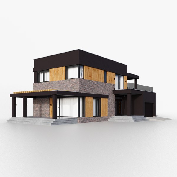 modelo 3d Modern House - TurboSquid 2019467