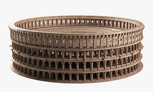3d colosseum roman roma