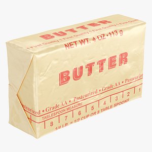 Stick of Wrapped Butter