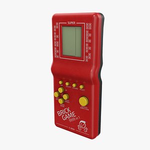 Tetris Brick Game - Red
