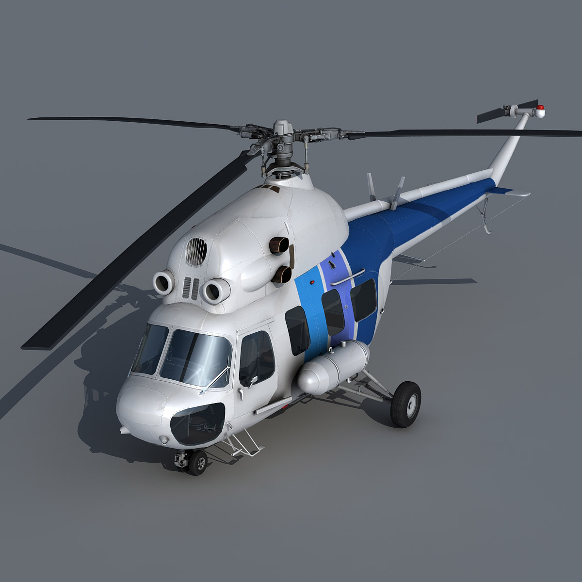 mil mi-2 3d max