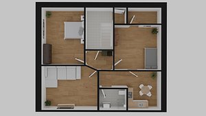 Modern Apartment Interior model