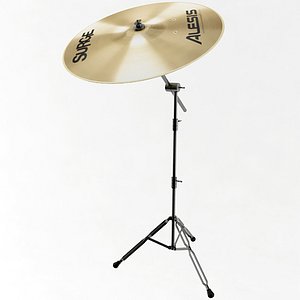 3D cymbal crash