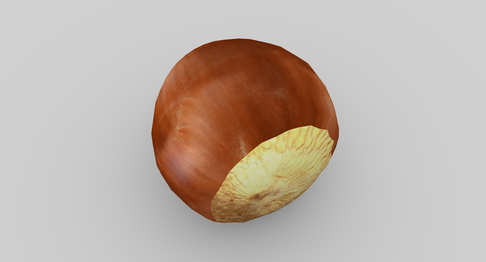 3D model hazelnut games fruit TurboSquid 1412945