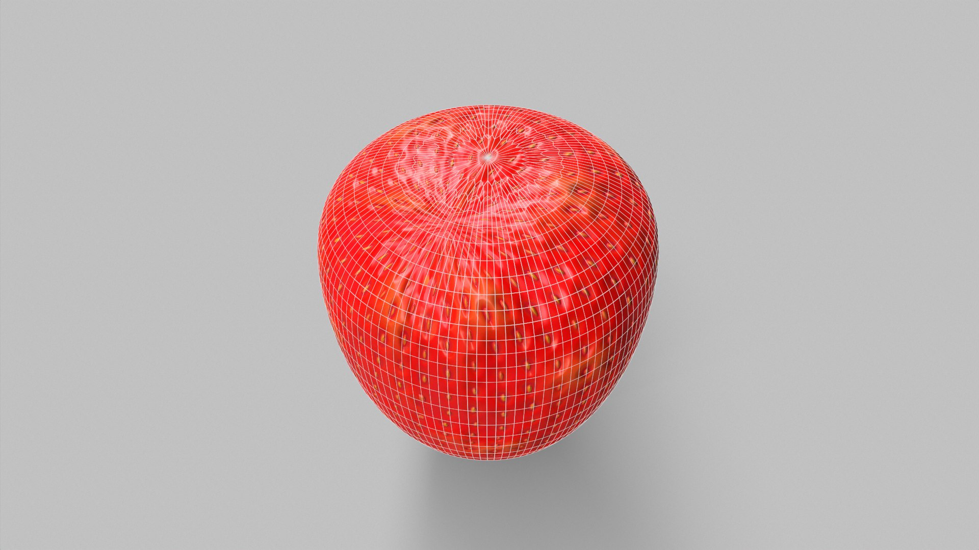 3D Strawberry Base - TurboSquid 1870298