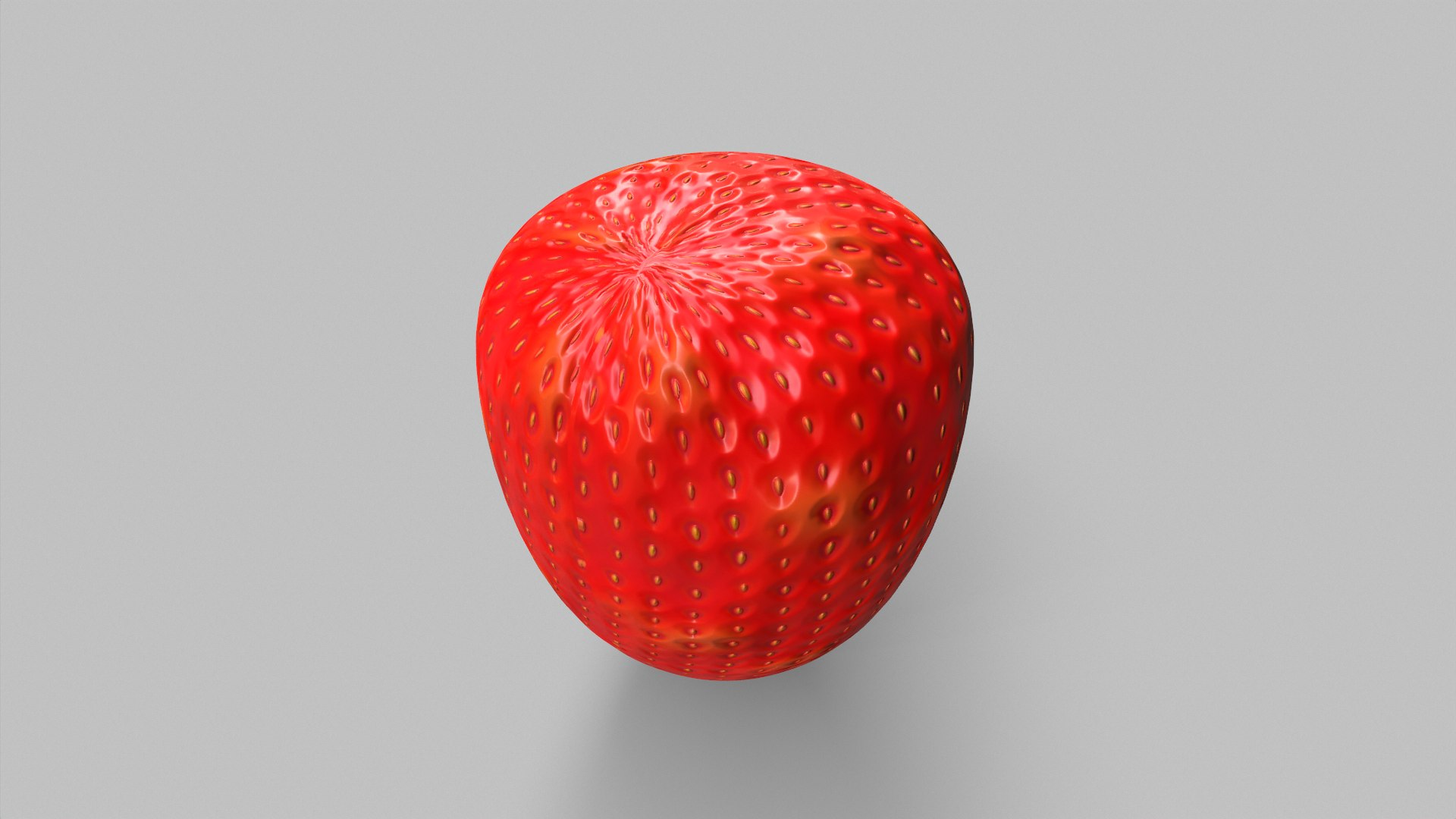 3D Strawberry Base - TurboSquid 1870298