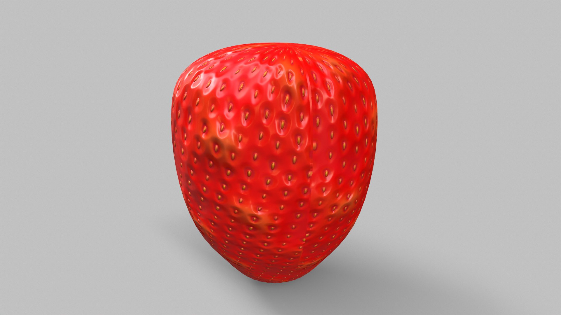 3D Strawberry Base - TurboSquid 1870298