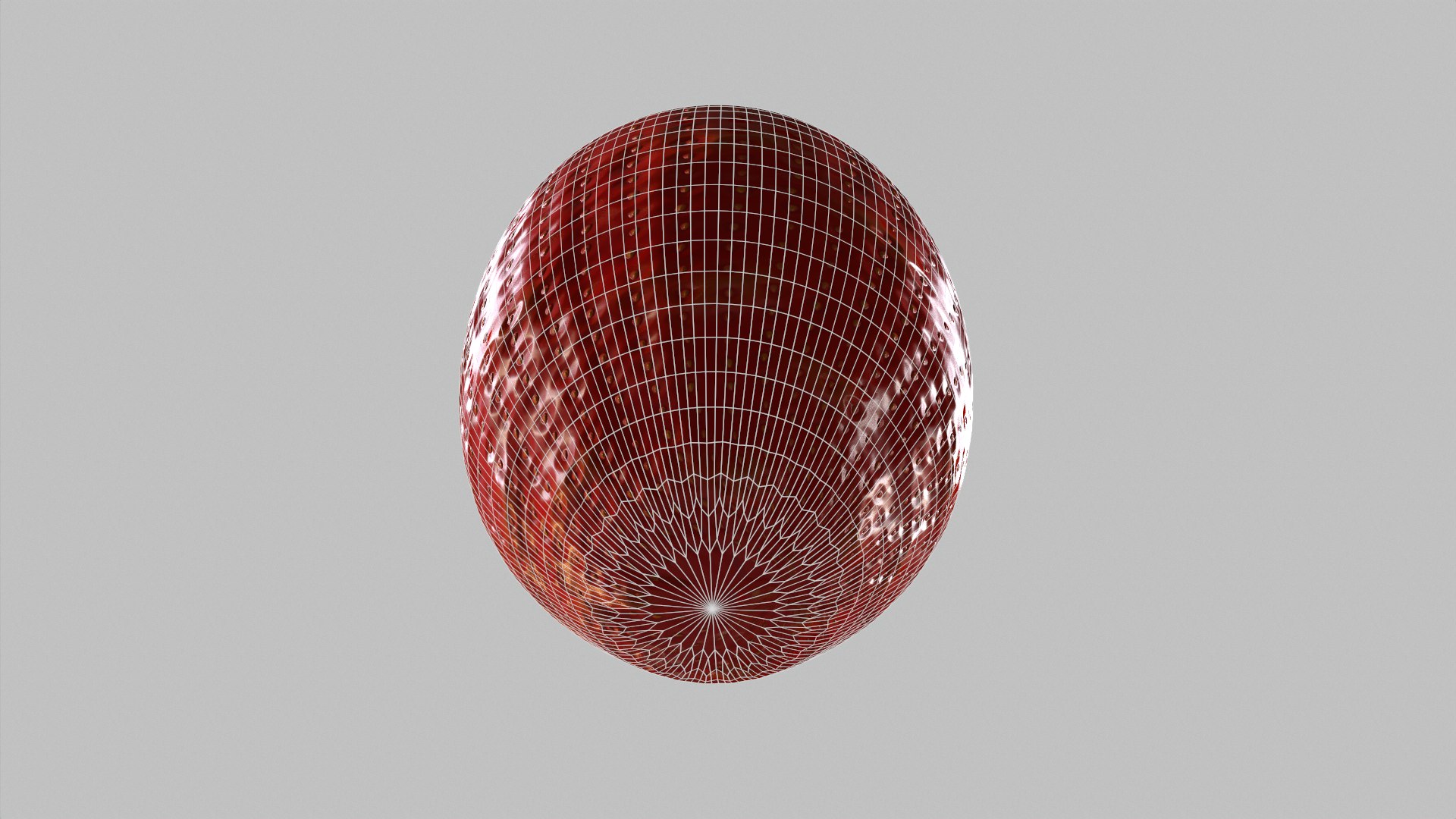 3D Strawberry Base - TurboSquid 1870298