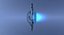 3D model alien spaceship ufo