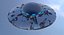 3D model alien spaceship ufo
