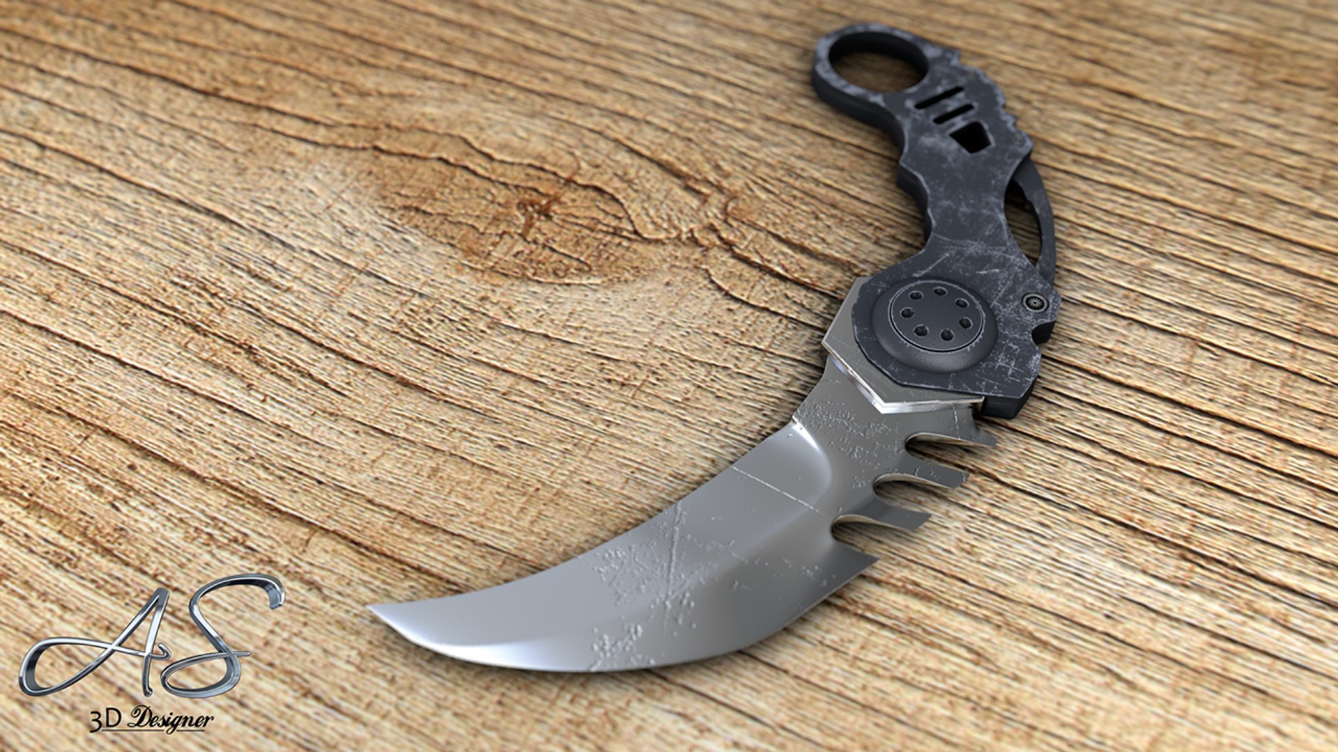 splinter cell karambit replica