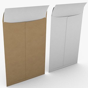3D Envelope with Paper model