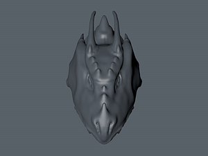 3d model dragon head