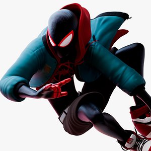 Spider-Man - Miles Morales Rig for Maya - Spiderverse