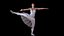 Ballet dancer 3D model