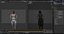 Ballet dancer 3D model