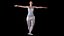 Ballet dancer 3D model