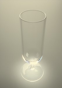 3d pousse glass cafe bar model