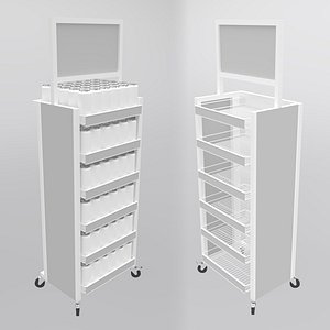 3D Collapsible Metal Rack 1 model