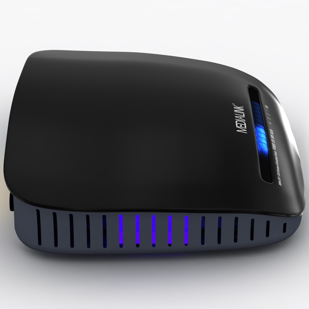 Medialink Wireless N Router 3d Model