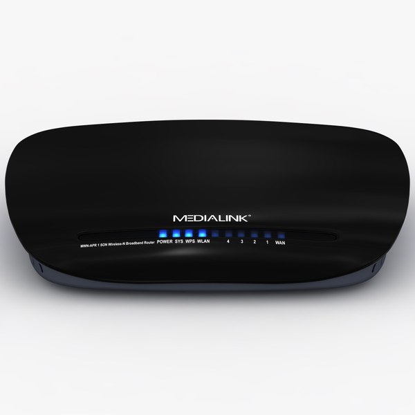 medialink wireless n router 3d model